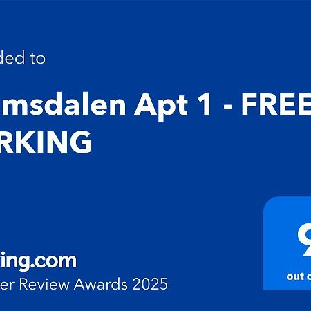 Tromsdalen Apt 1 - Free Parking 트롬쇠 외부 사진